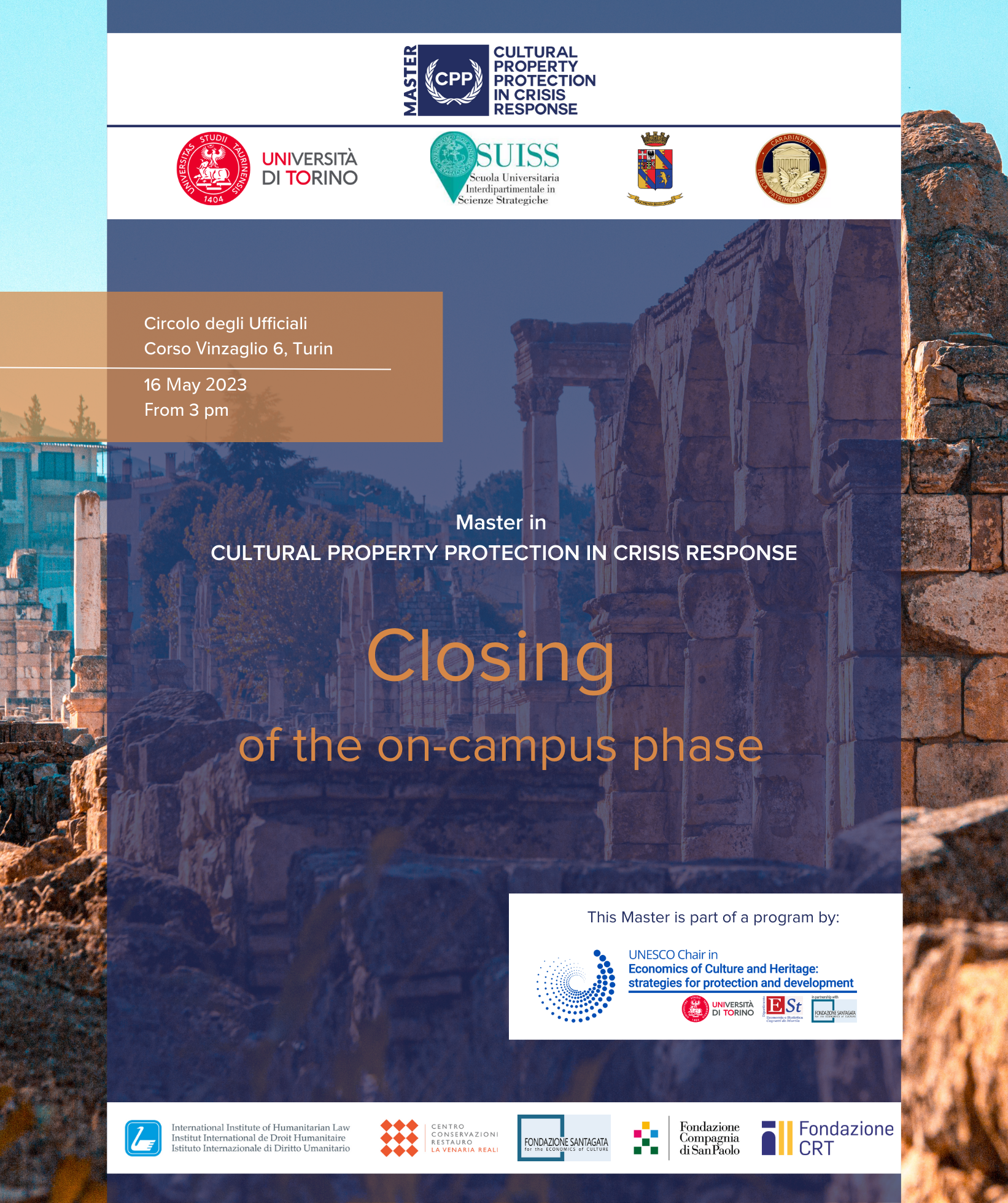 CLOSING OF THE ON-CAMPUS PHASE