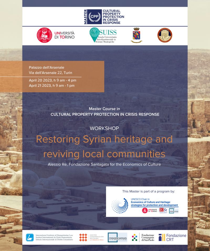 RESTORING SYRIAN HERITAGE AND REVIVING LOCAL COMMUNITIES