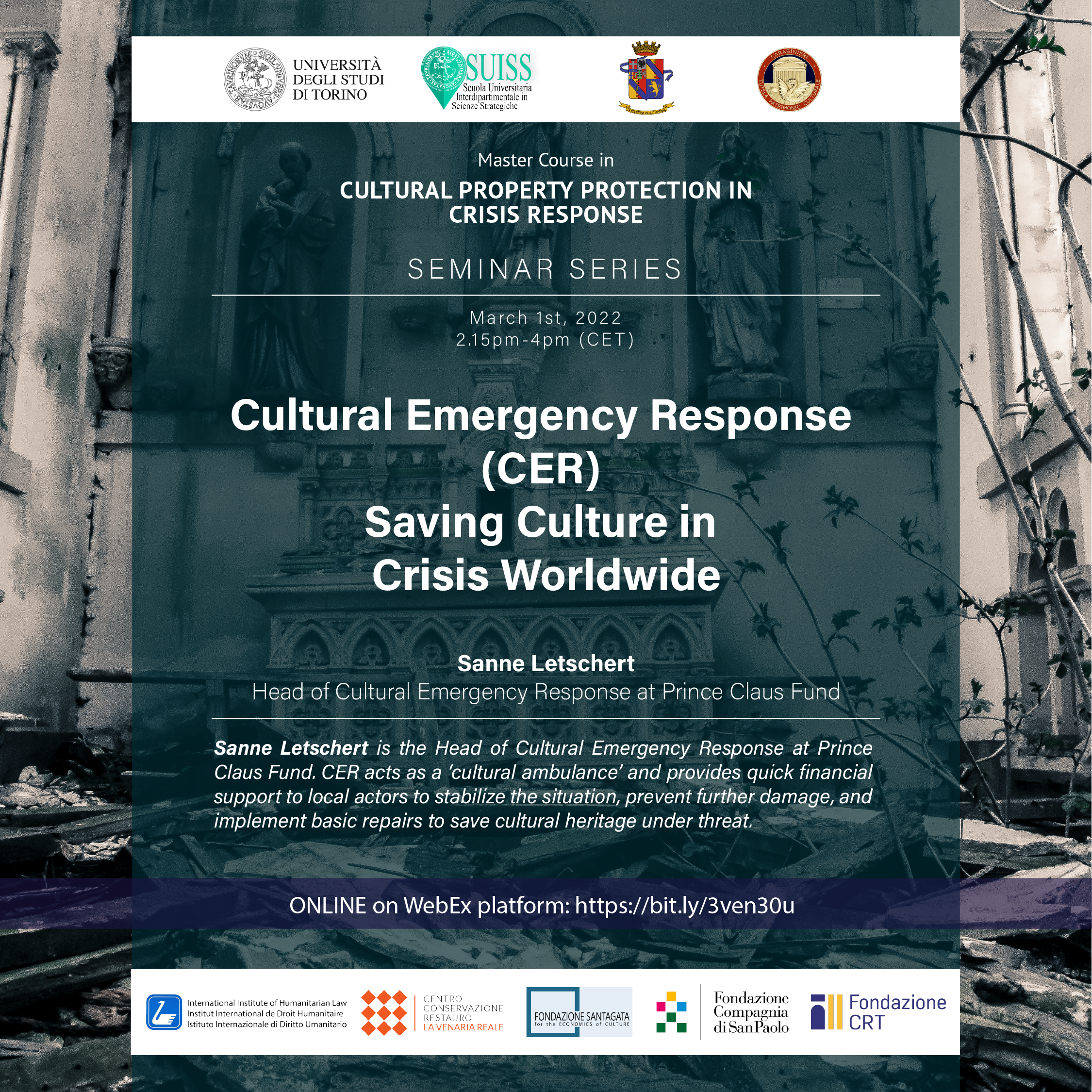 Cultural Emergency Response (CER) – Saving Culture in Crisis Worldwide