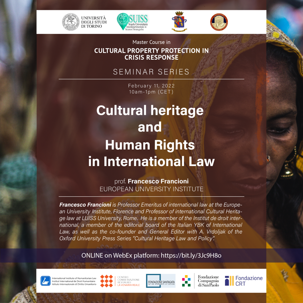 Cultural Heritage and Human Rights in International Law