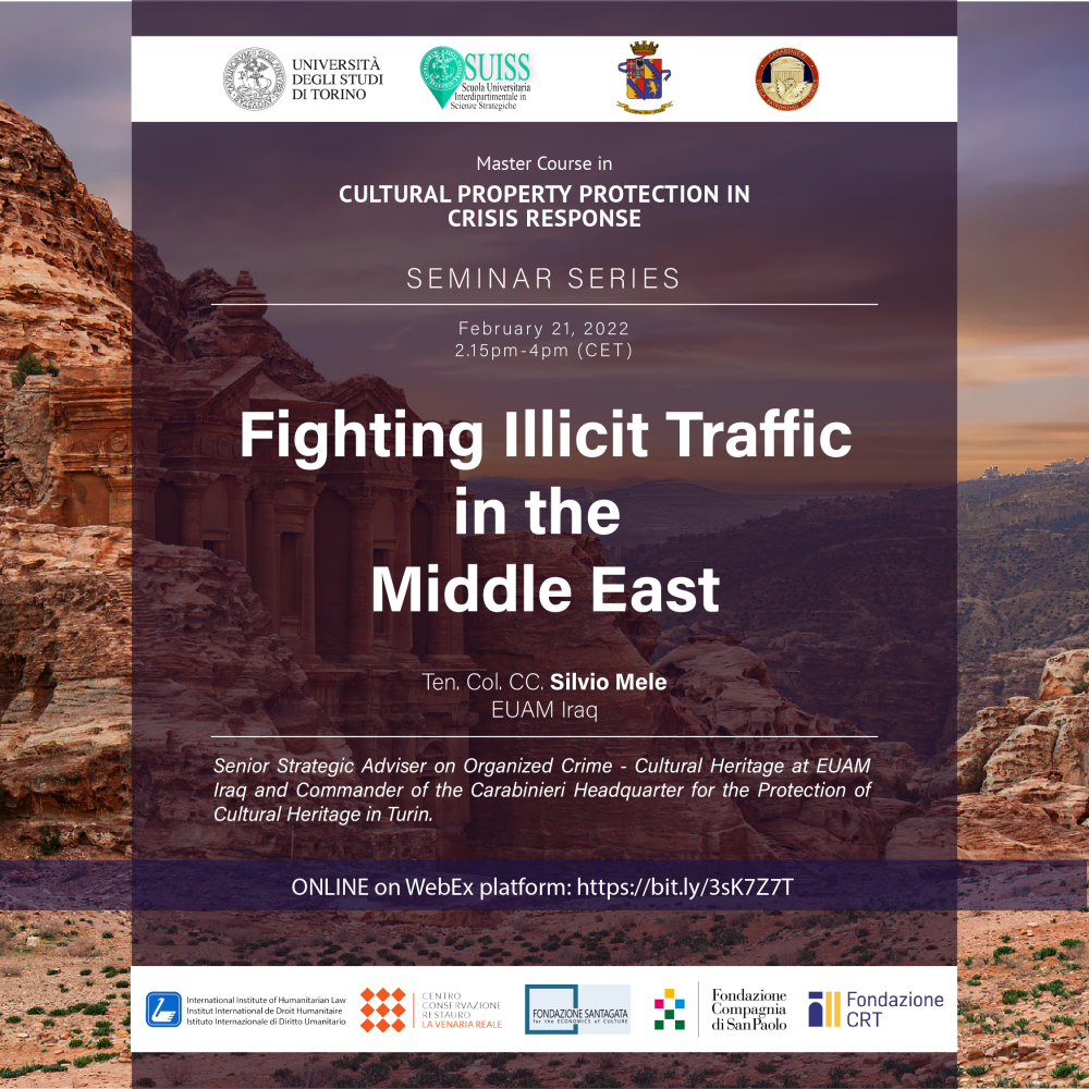 Fighting Illicit Traffic in Middle East